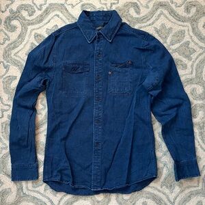 United By Blue Blue Casual Button Down Shirt